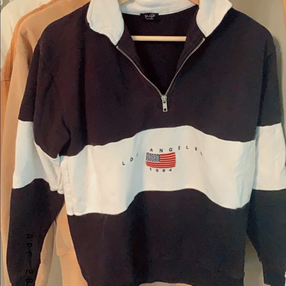 john galt collard crewneck